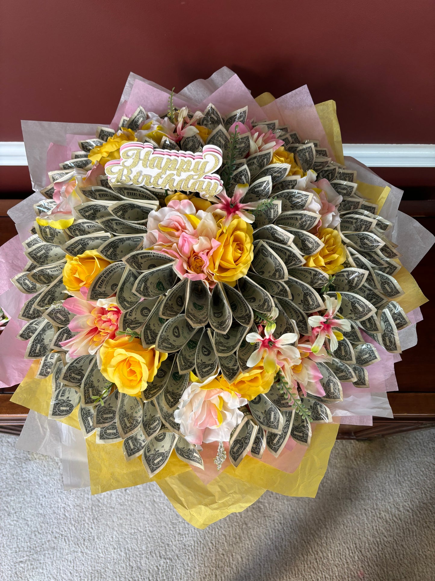 Floral Money Bouquet