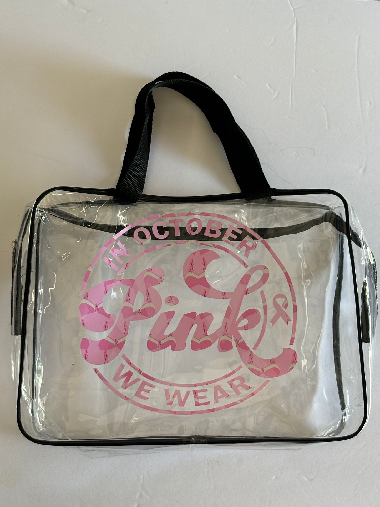 Breast Cancer Awareness Tote Bag.